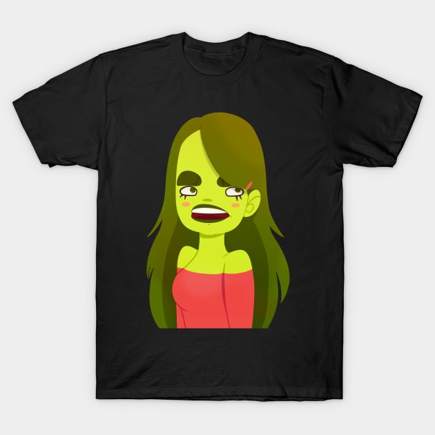 Cactus Girl T-Shirt by Twkirky